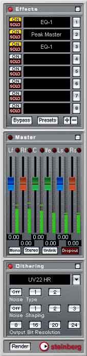 Steinberg Wavelab 5 Master Strip - Audio Mastering and Multichannel DVD-Audio Authoring