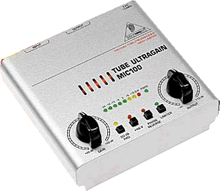 Behringer MIC100 Ultragain Tube Mic Preamp