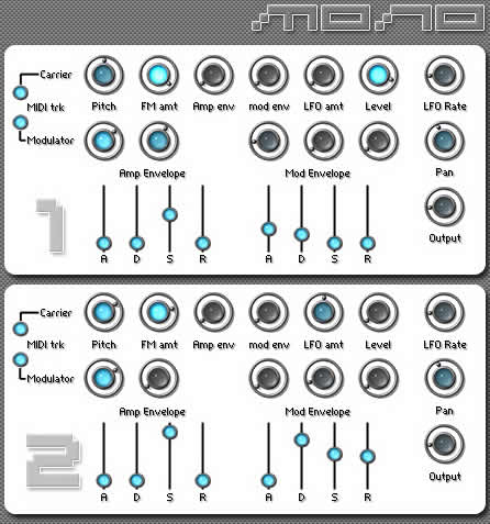 MONO synth plug-in from Cycling '74 MODE 1.0