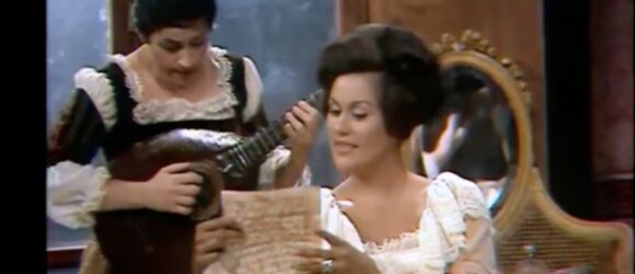 Ileana Cotrubas as Susanna in Mozart's Marriage of Figaro